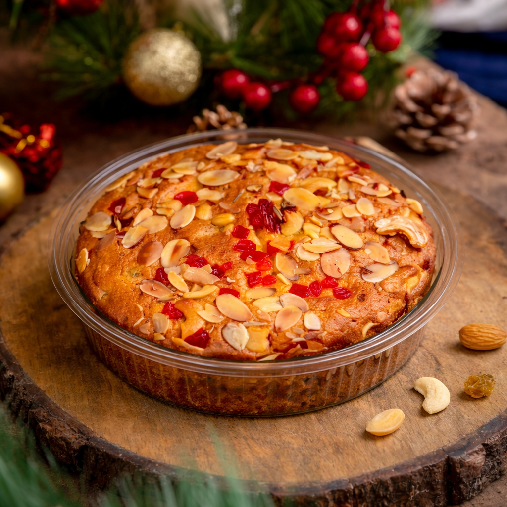 Fruit Cake (Eggless)