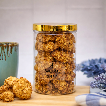 Badam Ball Biscuit Box