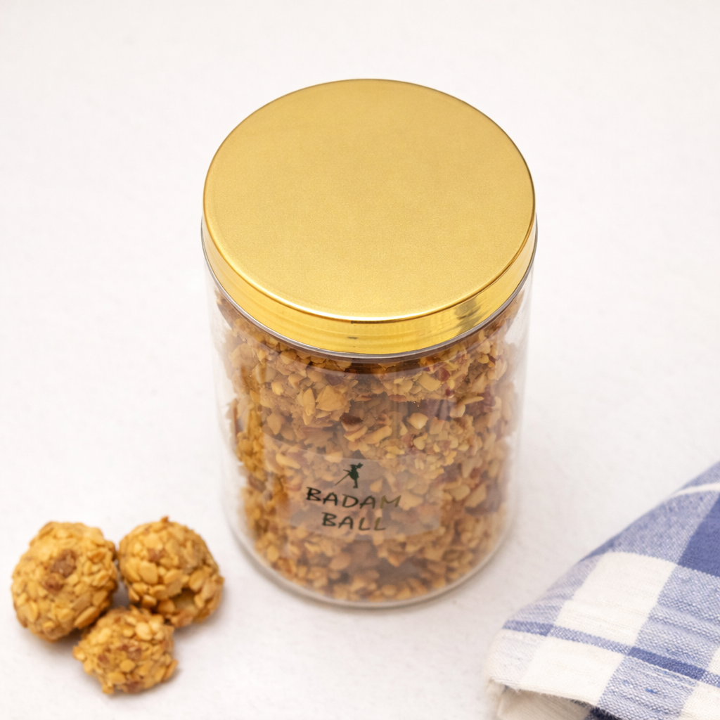 Badam Ball Biscuit Box
