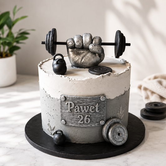 Power Lift Gym Cake