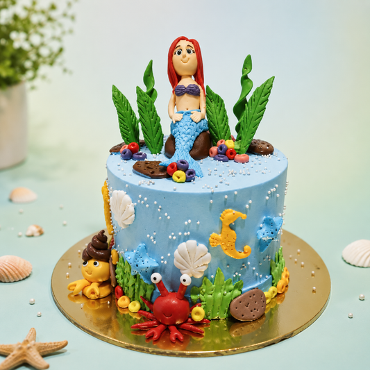 Mermaid Lagoon Cake