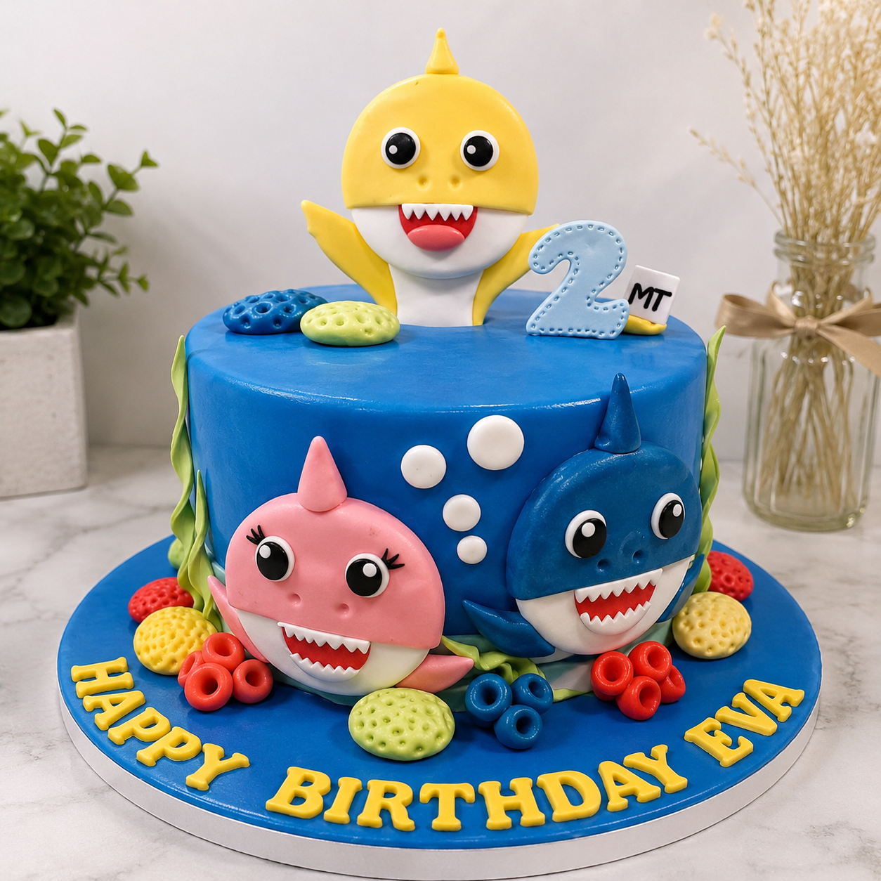 Shark Splash Cake