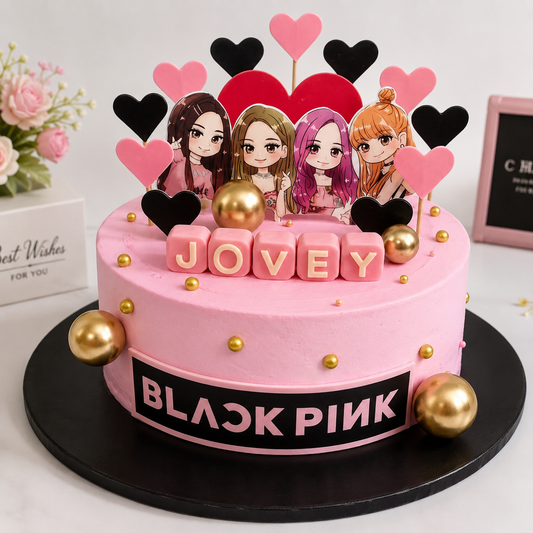 Pink Pop Queens Cake