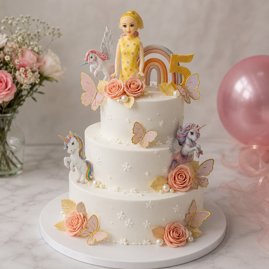 Unicorn Princess Cake