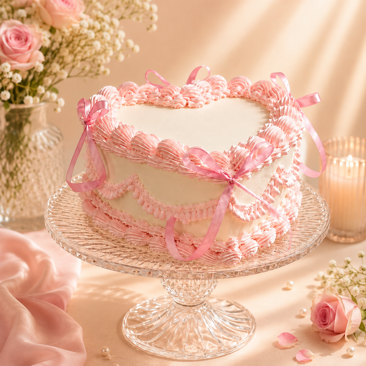 Eternal Elegance Wedding Cake
