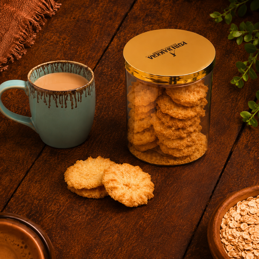 Eggless Macaroon Cookies