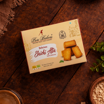 Elaichi Atta Biscuits