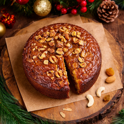 Honey Walnut Cake
