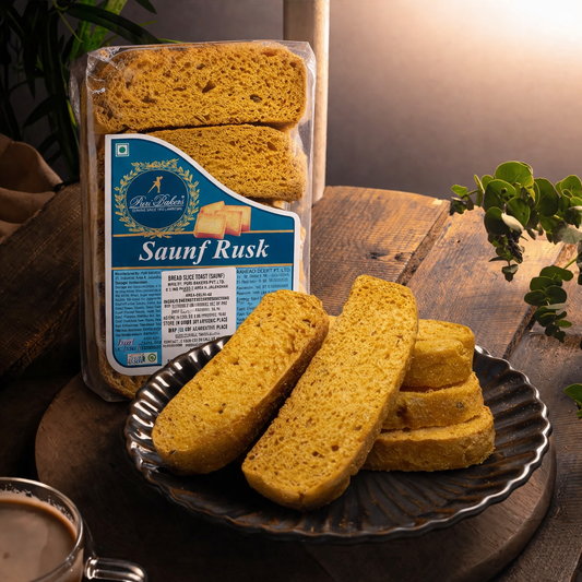 Saunf Bread Toast
