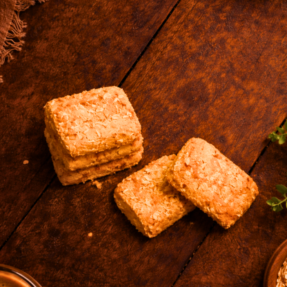 Coconut Square Biscuits