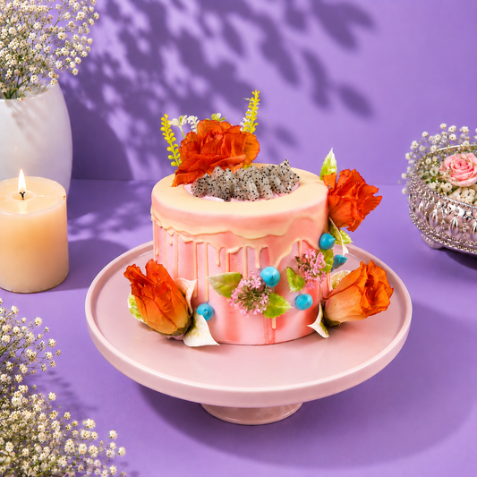 Dragonfruit designer cake