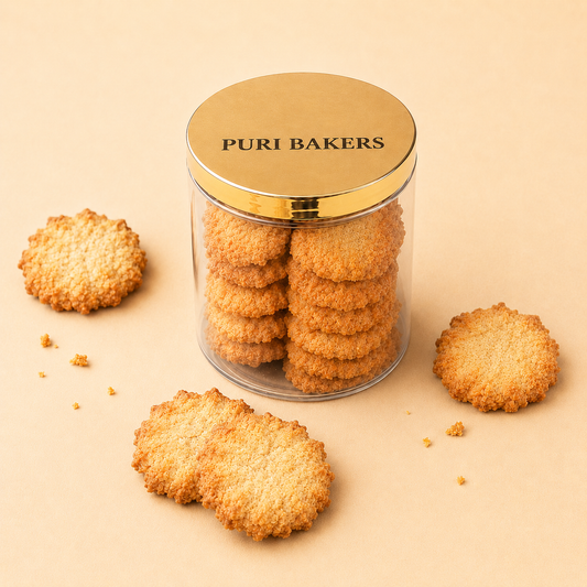 Eggless Macaroon Cookies