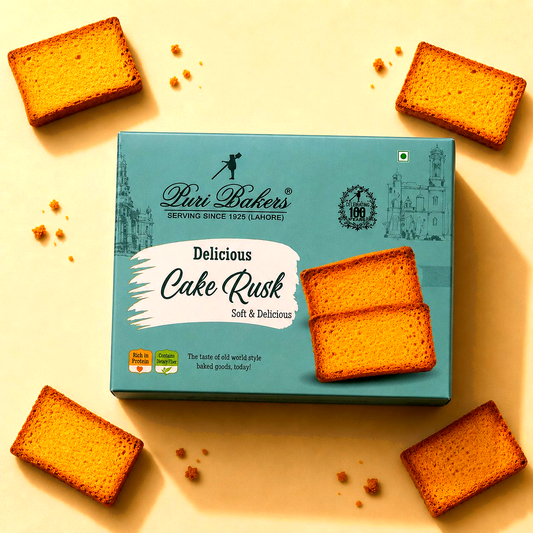 Cake Rusk with Egg