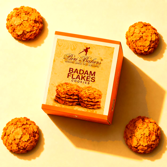 Badam Flakes Cookies